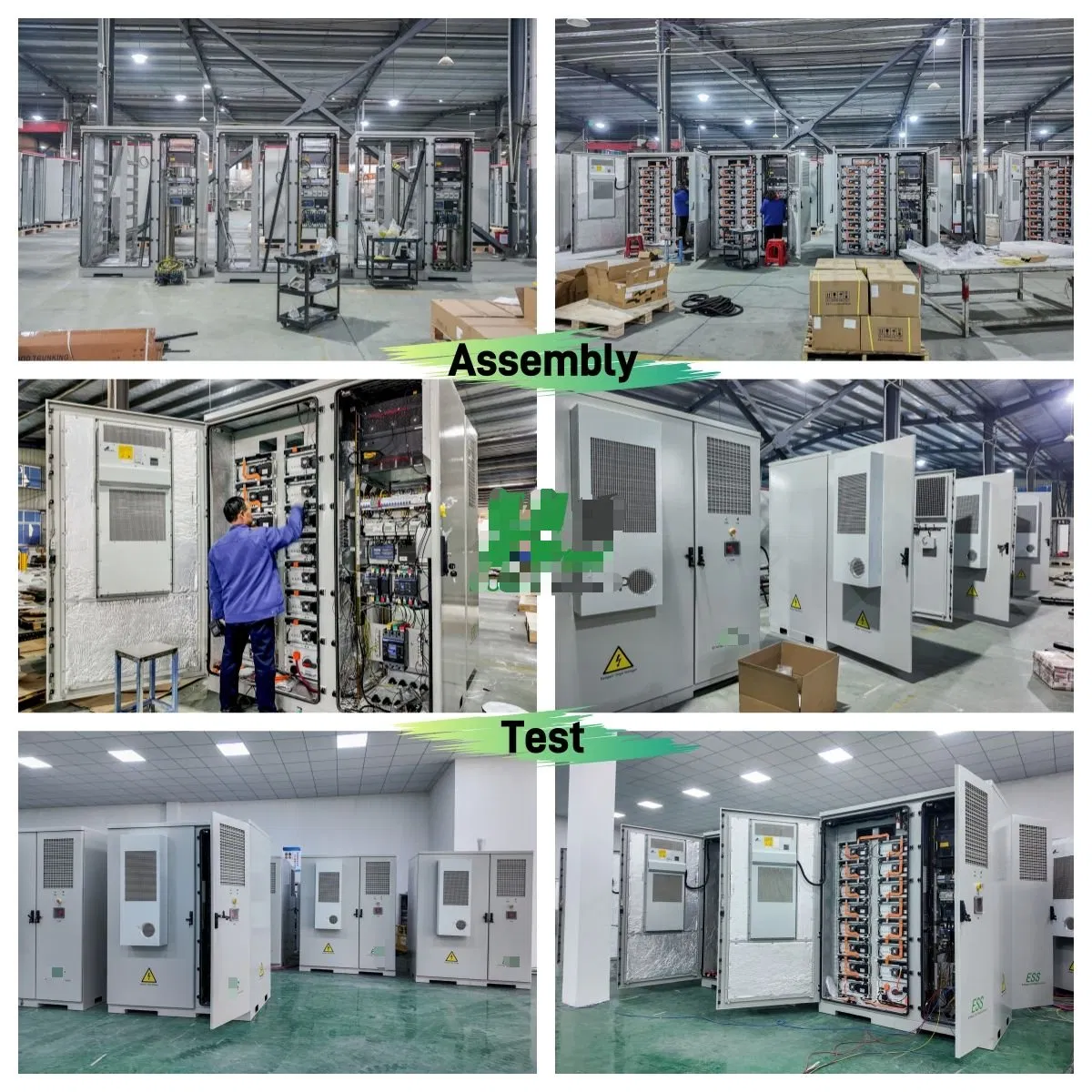 Rack-Mounted Solar Lithium Battery High Voltage 40kwh 50kwh Solar Energy Storage
