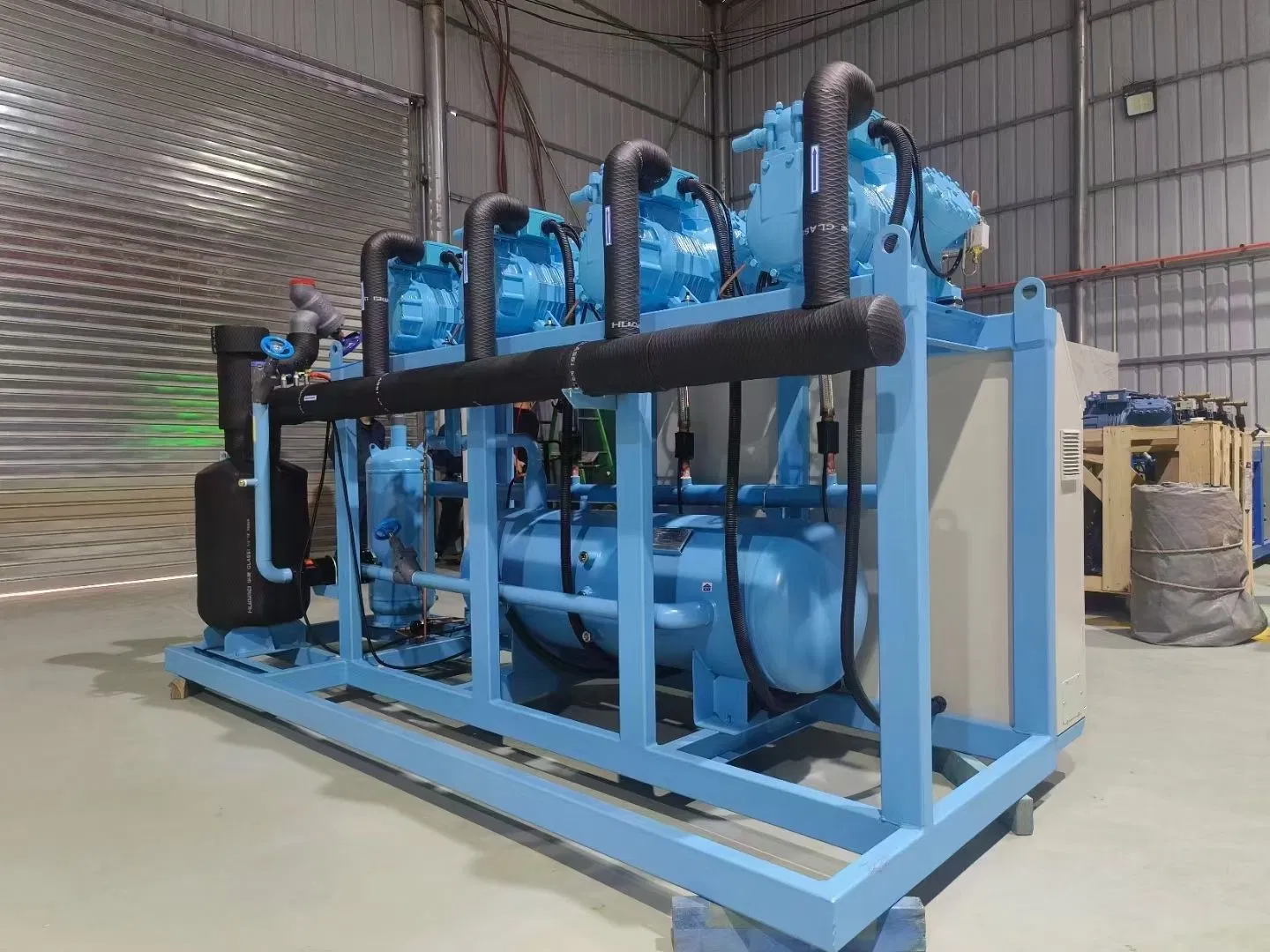 Energy-Efficient Low Temperature Refrigeration Condensing Unit for Cold Storage
