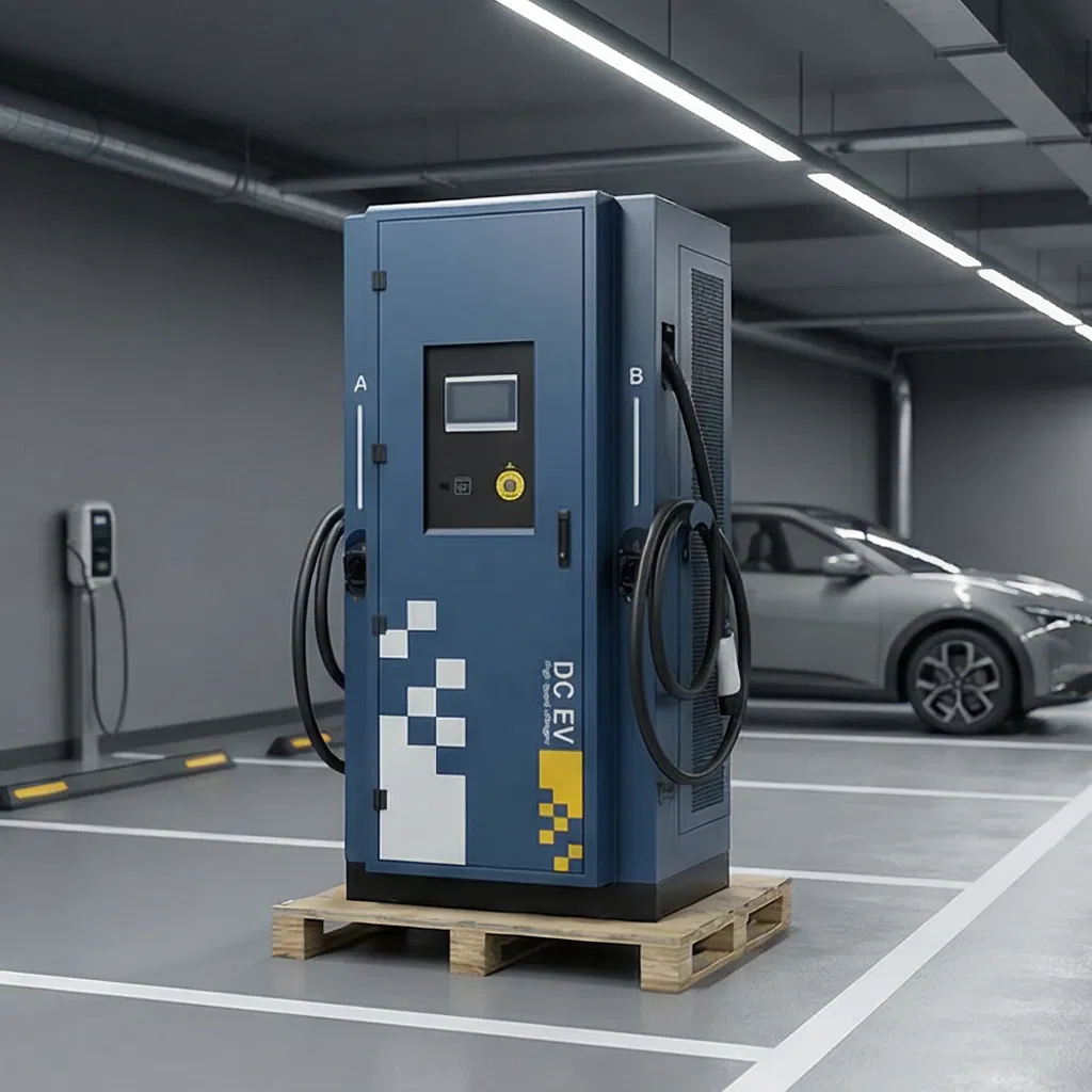 Professional DC EV Charger Charging Station, 360kg, 5m Charging Length