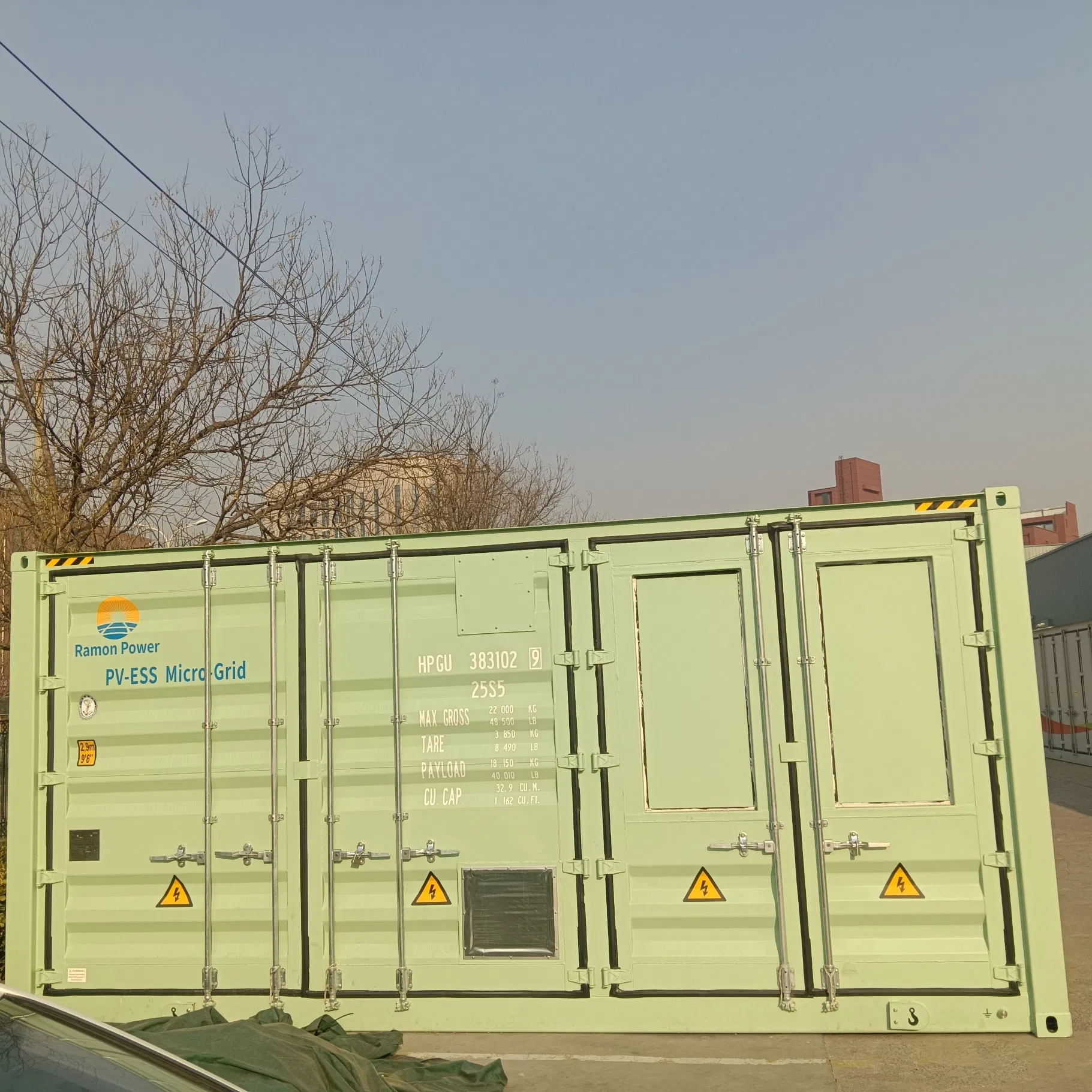 LFP 1mwh 2mwh 8mwh Bess Solar Energy Storage System Container Grid Connected/off Grid Lithium Solution