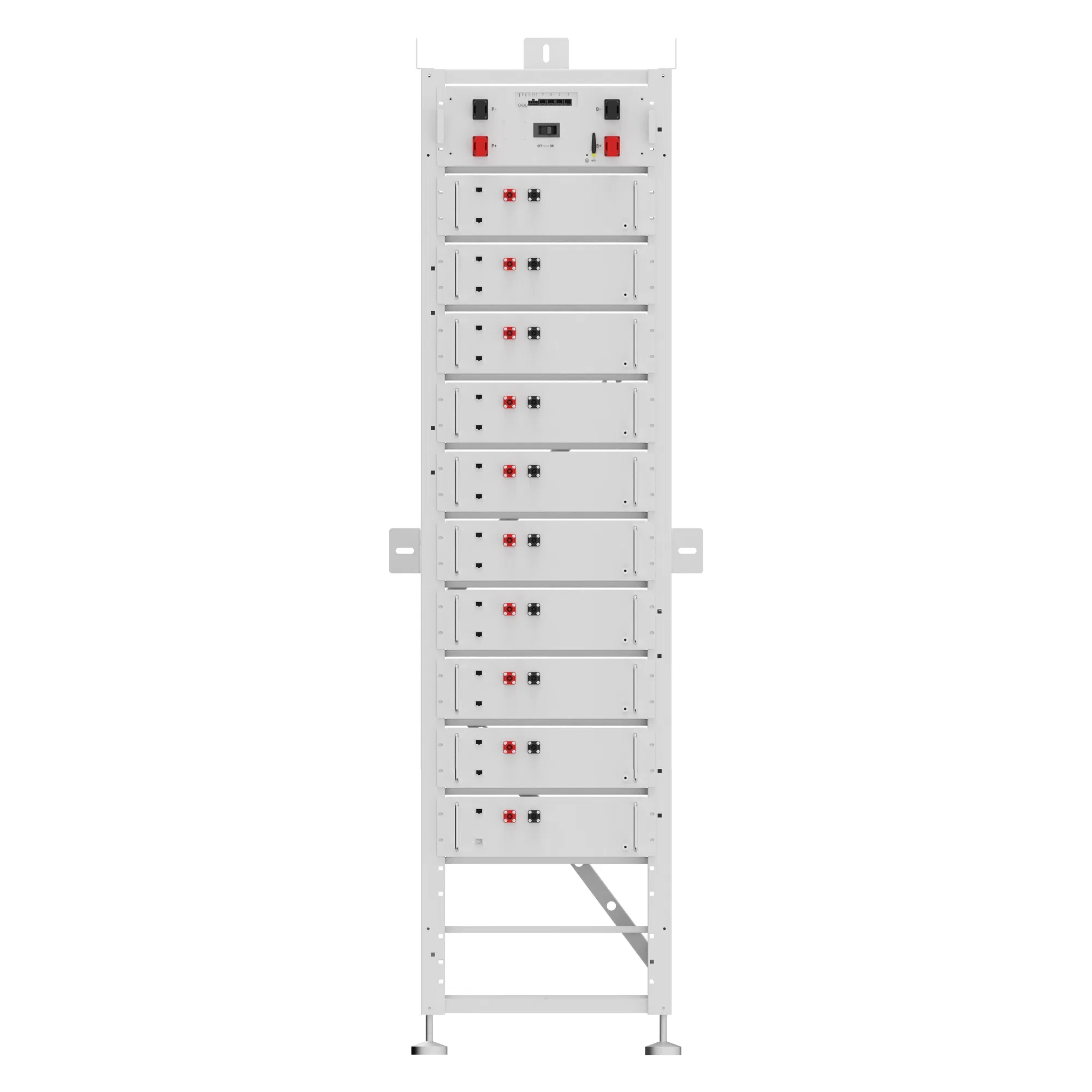 off-Grid Grid-Connected Hybrid High Voltage Hybrid All in One Solar Lithium Ion Battery Modular Design Energy Power Storage