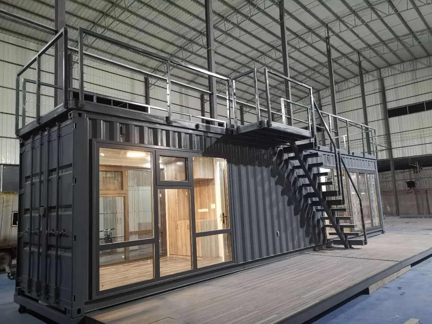 Shipping Container House Exterior