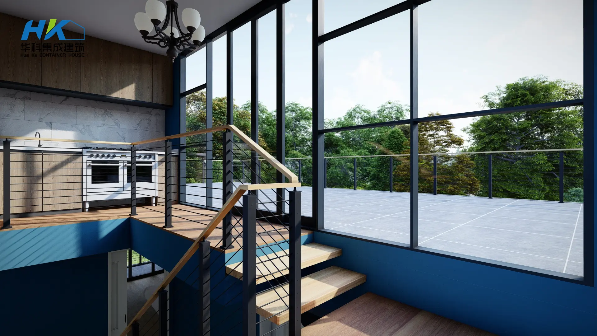 Stair View 3