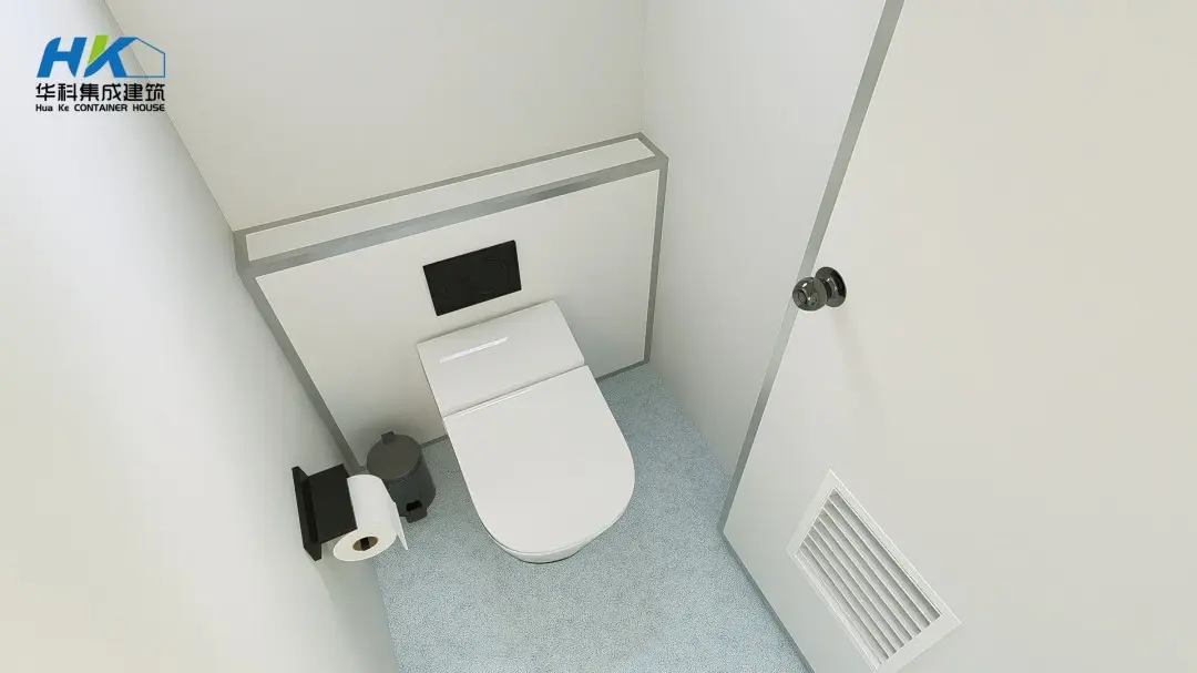 High-Quality 40ft luxury prefab prefabricated ready container toilet with 20 gallon bucket Factories, Products