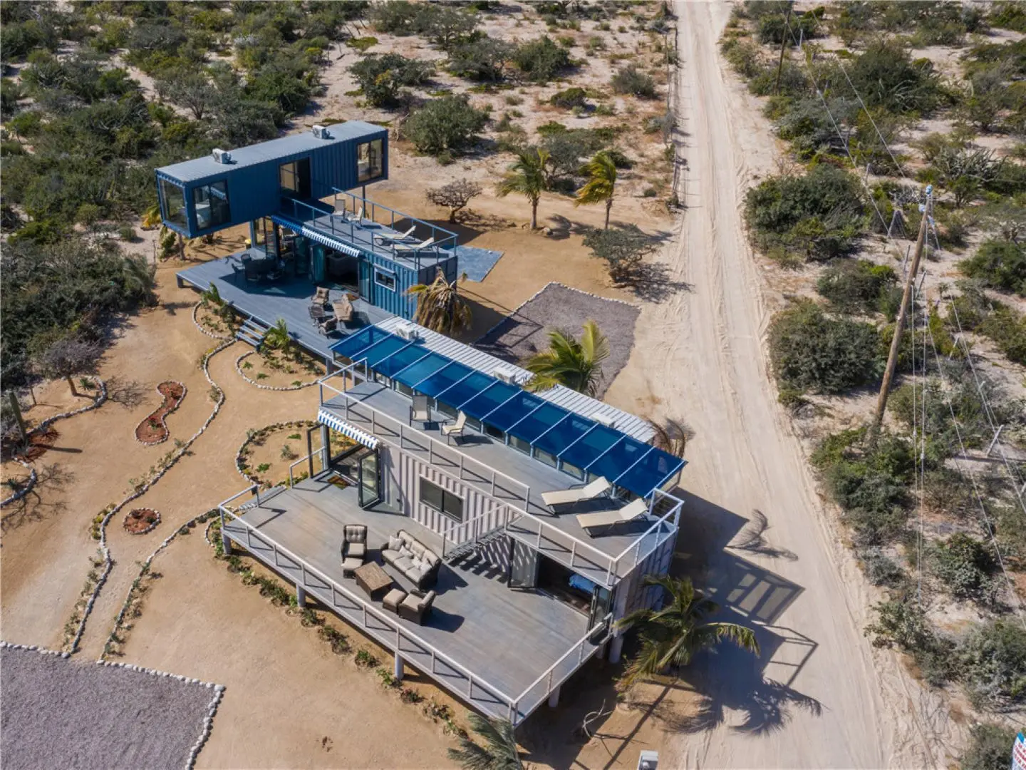 Custom shipping container dream house