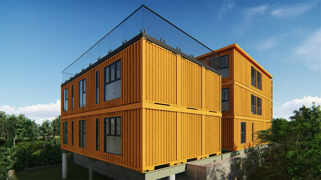 Modern Container Home Interior