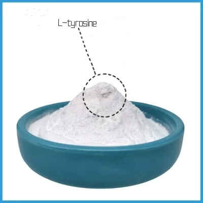 مضافات الأحماض الأمينية عالية النقاء مسحوق L-Tyrosine رقم CAS 60-18-4