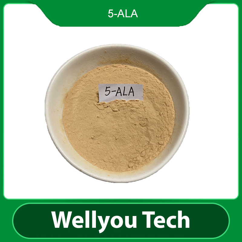 المواد الكيميائية الزراعية 5-Ala 5-Aminolevulinic حمض الهيدروكلوريك (5-ALA) من ويليو تكنولوجي