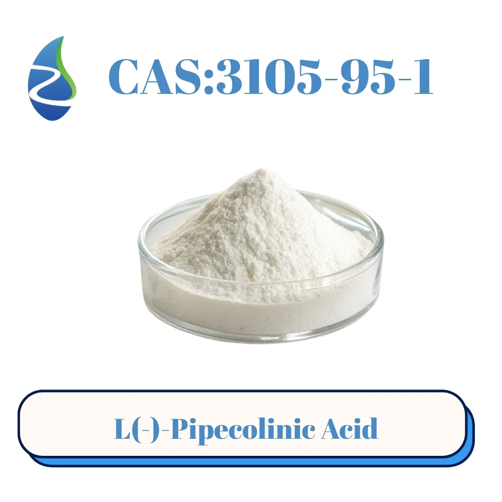 حمض ل-بيبيكوليك مركب عديم الرائحة معدن ثقيل تحت 20ppm رقم تسجيل المواد الكيميائية 3105-95-1