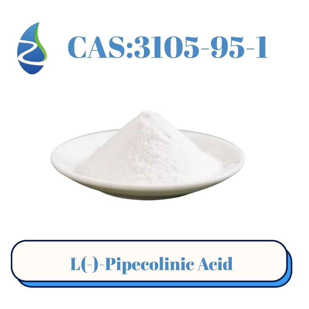 حمض ل-بيبيكوليك مركب عديم الرائحة معدن ثقيل تحت 20ppm رقم تسجيل المواد الكيميائية 3105-95-1