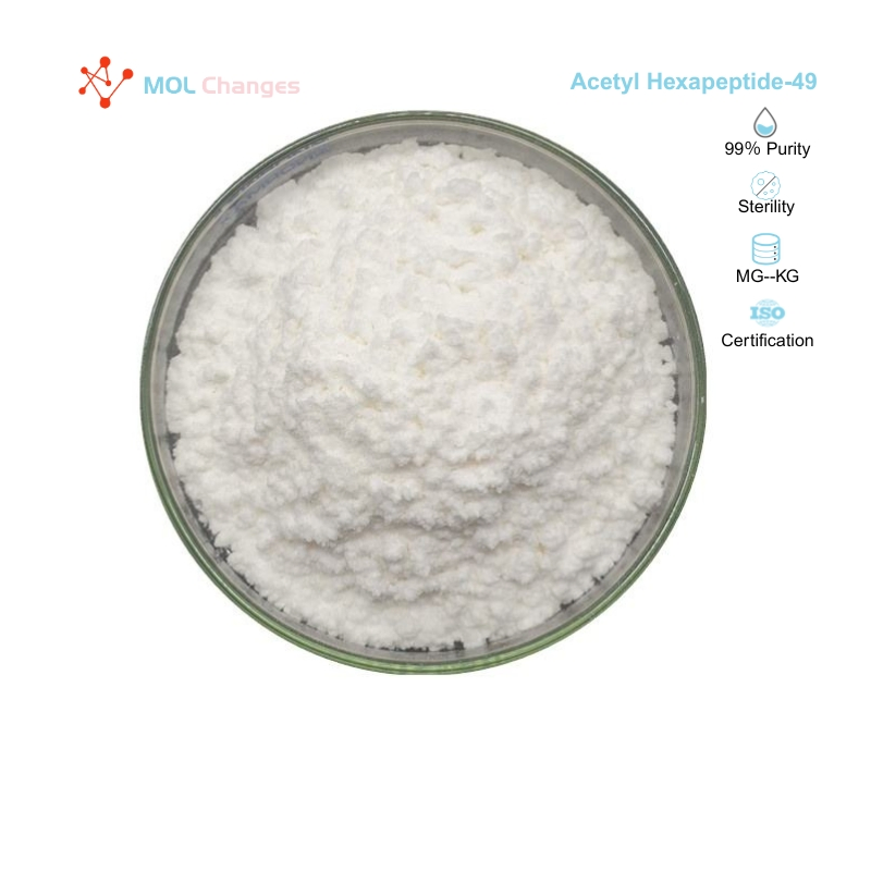 أسيتيل Hexapeptide-49 مواد بحثية 99% نقاء