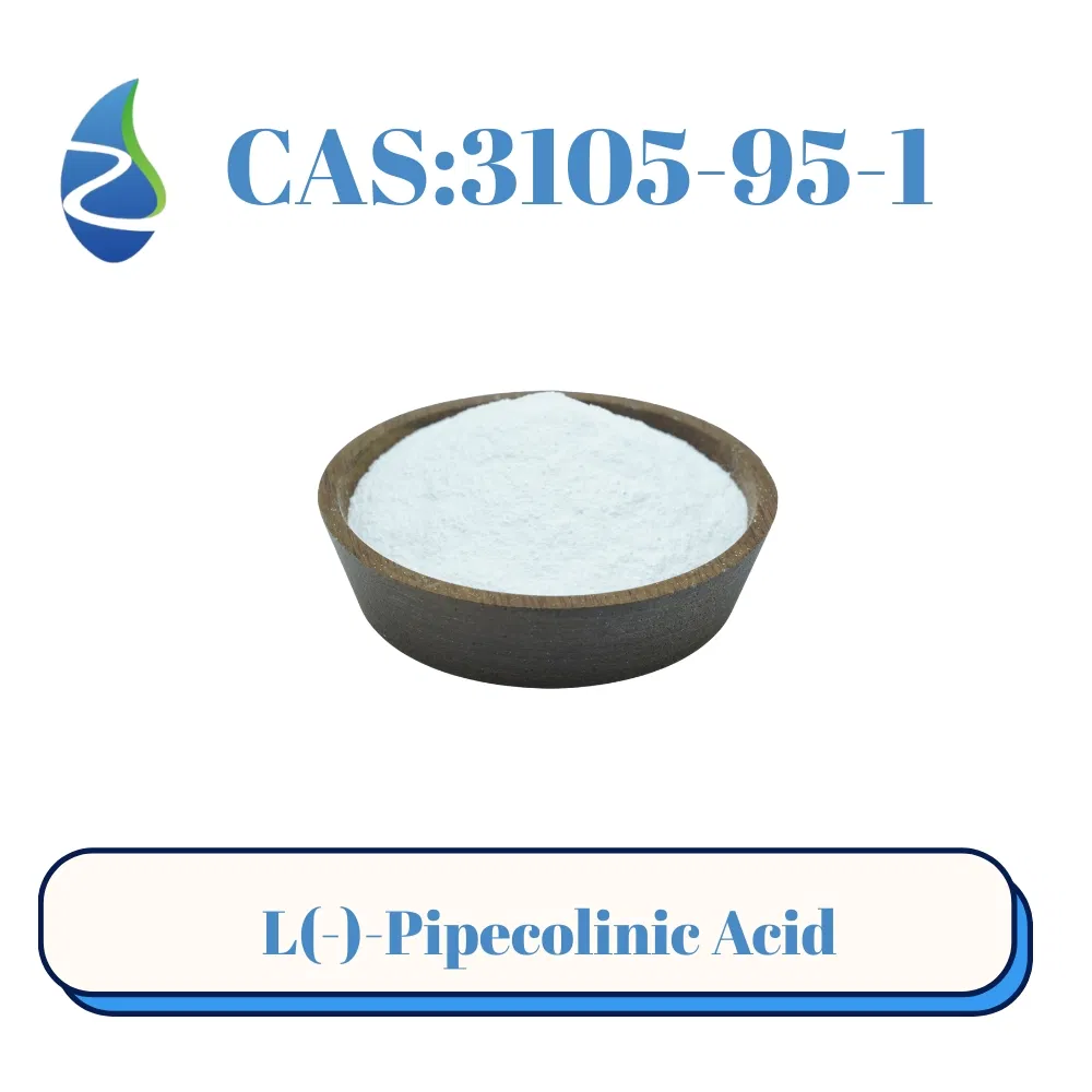 حمض ل-بيبيكوليك مركب عديم الرائحة معدن ثقيل تحت 20ppm رقم تسجيل المواد الكيميائية 3105-95-1