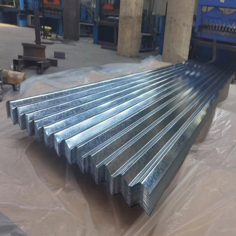 High Quality Zinc Coated Corrugated Steel Roofing Sheet Factory Supply