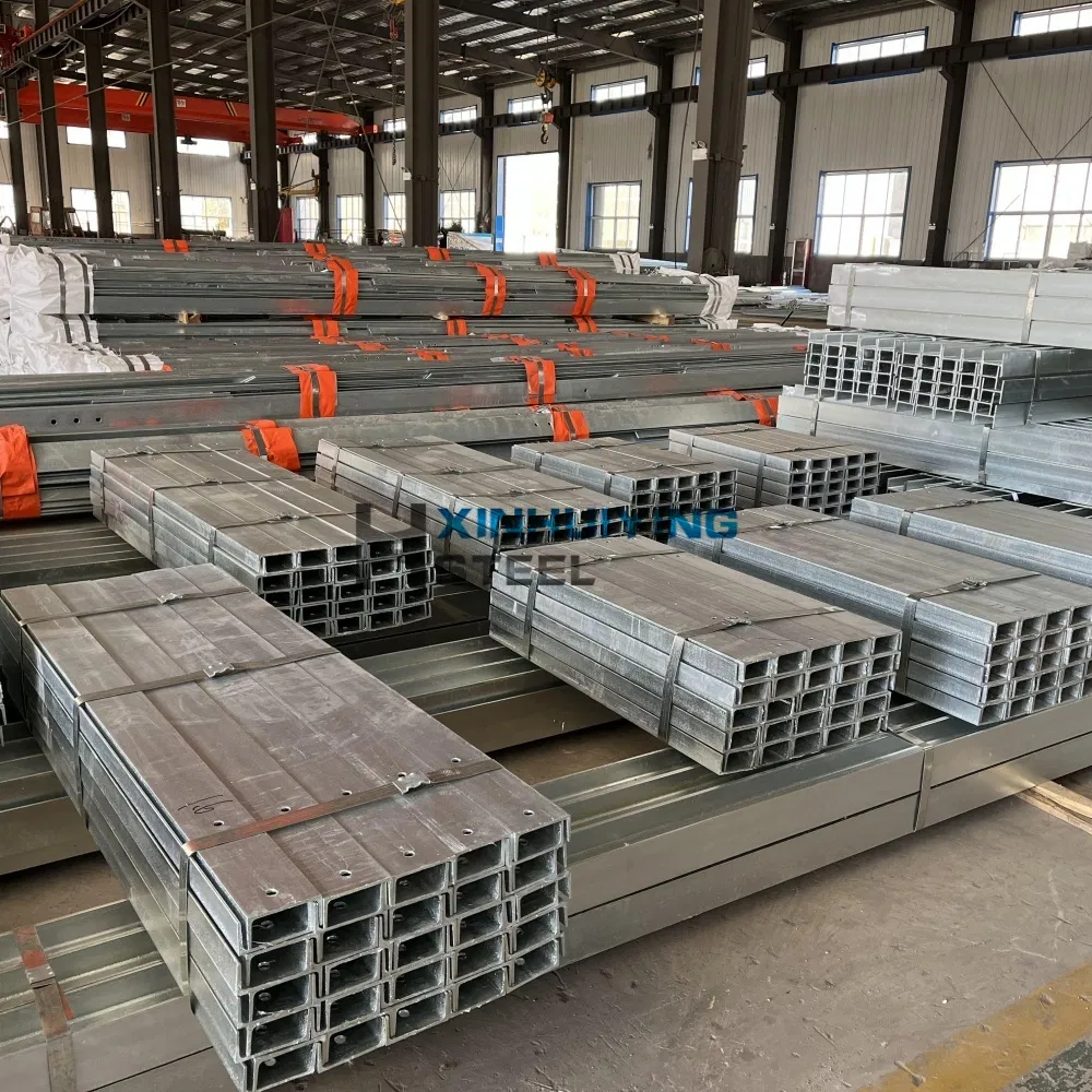 G300/G350 Retaining Wall Steel C Section Steel Pfc Channels