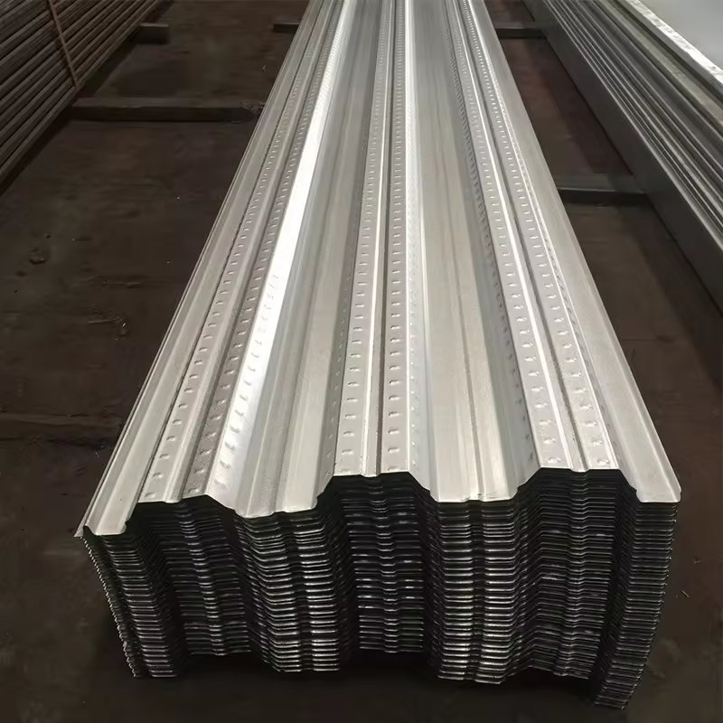 0.12mm 0.15mm Galvanized Corrugated Steel Sheet Roofing Decking Galvanized Metal Floor Decking Sheet