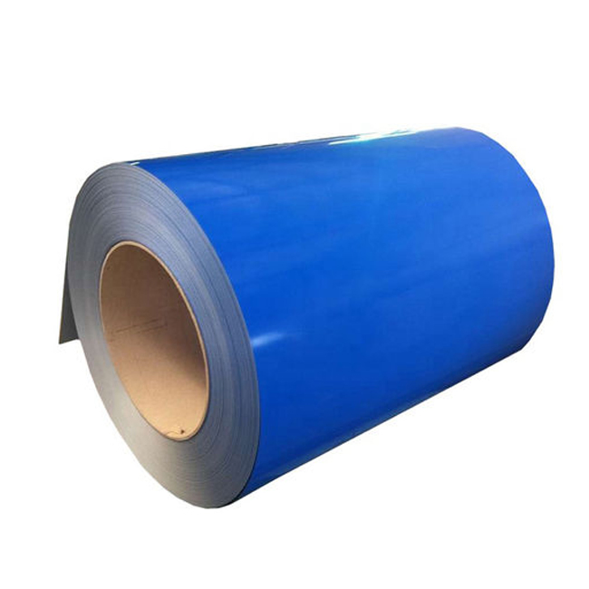 Ral Color PPGL PE SMP PVDF Metal Building Material Color Coated Coils Bright Matt High Light Surface Filming Prepainted Galvanized Steel Coil