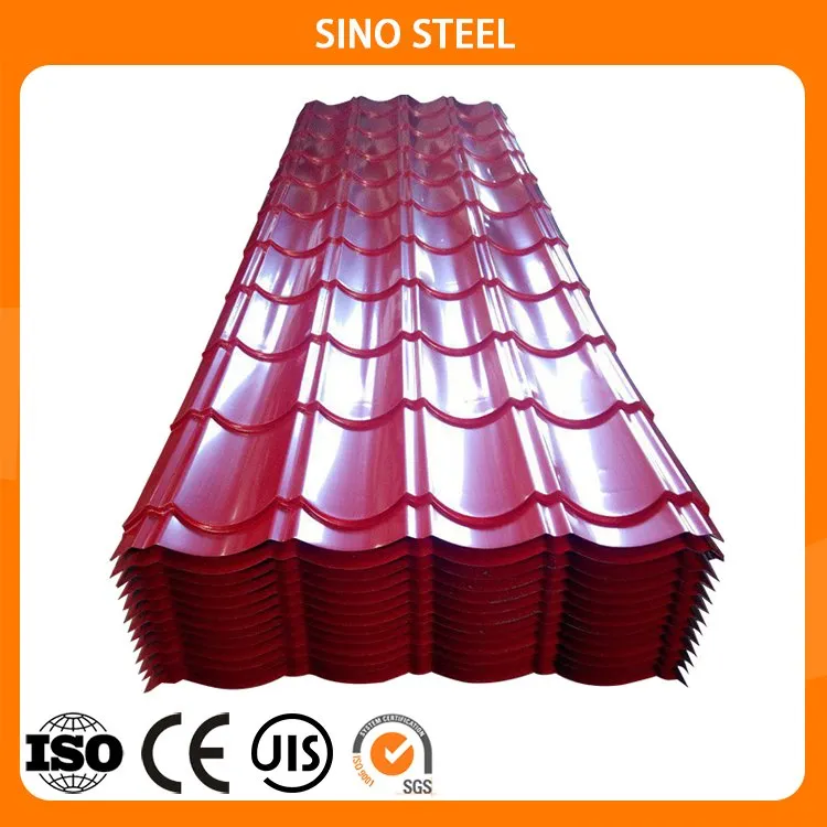 Best Price Building Material PPGI Sheet Color Coated Galvanized Steel Corrugated Roofing Sheet