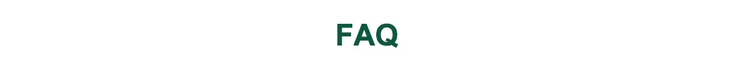FAQ banner