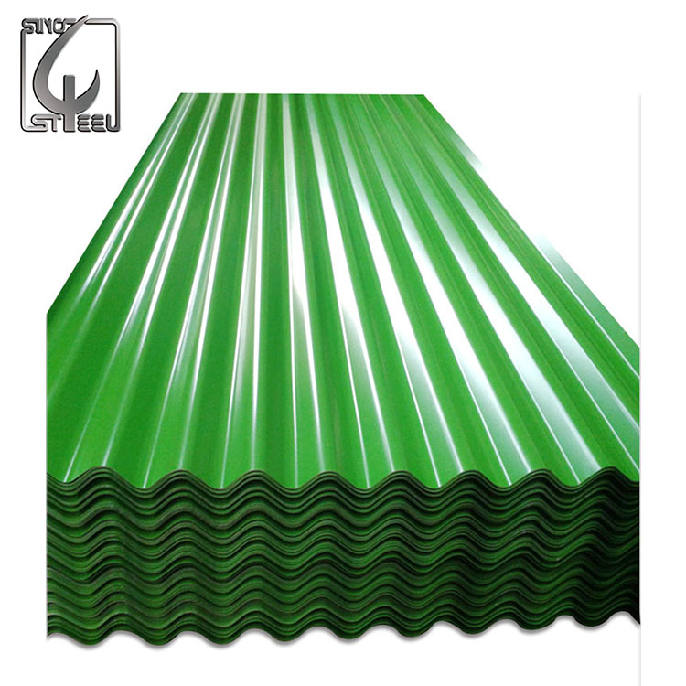 JIS G3312 Galvanized Corrugated Steel Sheet PPGI Roofing Sheet for Building Iron Sheet Price Building Material