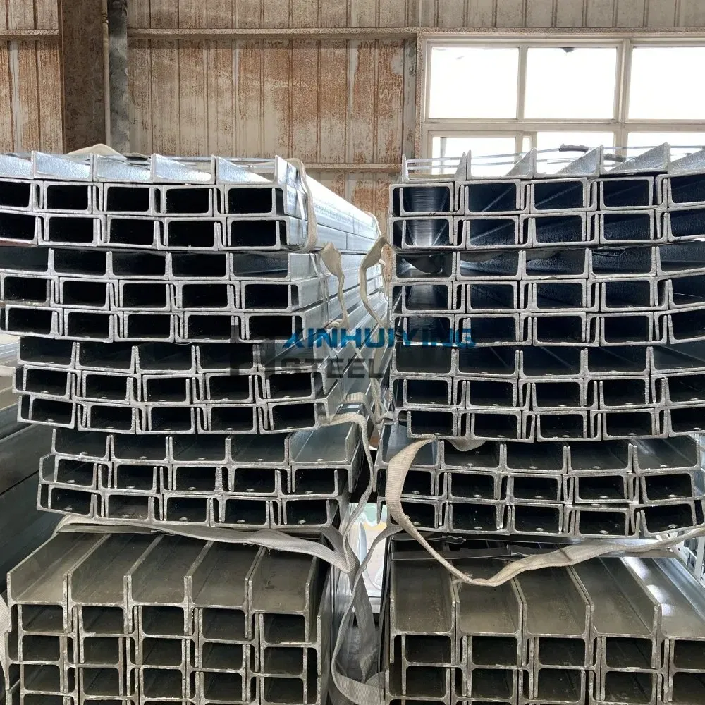 G300/G350 Retaining Wall Steel C Section Steel Pfc Channels
