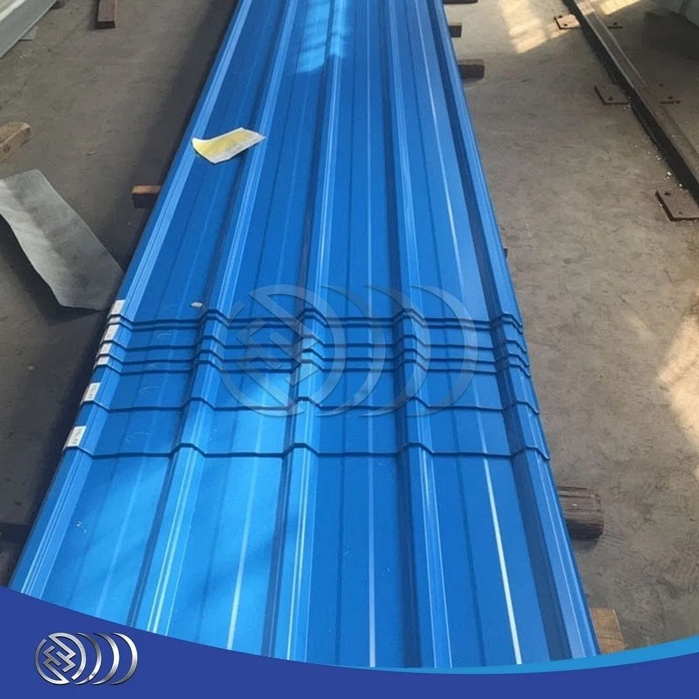 Durable Industrial Corrugated Steel - 0.6mm Thickness Sheet for Factories in South Korea
