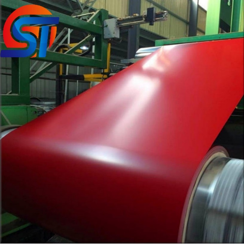 Dx51d DC01 SPCC SGCC PPGI Gi Gl Hot Dipped Galvanized Zinc Color Coated Prepainted Metal Roofing Steel Sheet Strip Coil