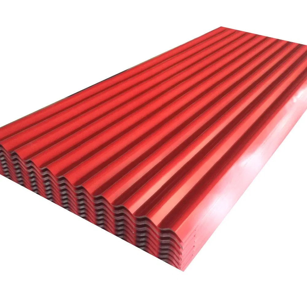 Wholesale 22 Gauge Full Hard Aluminium Galvanized Metal Corrugated Steel Roofing Sheet