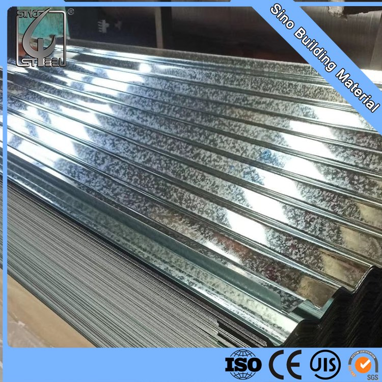 Roof Steel Material Dx51d, Dx52D, Dx53D Zinc Coated Corrugated Galvanized Steel Roofing Sheet Plate