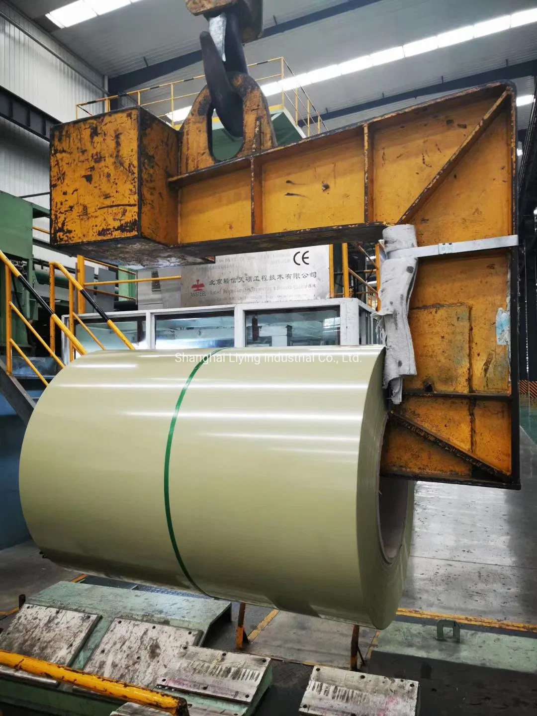 Dx51d G350 Galvanized Color Coating Prepainted Zincalume Steel PPGI Coil for Ibr Roofing Cladding