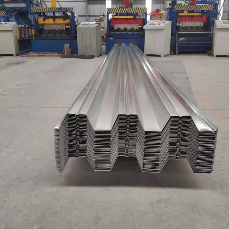 0.12mm 0.15mm Galvanized Corrugated Steel Sheet Roofing Decking Galvanized Metal Floor Decking Sheet