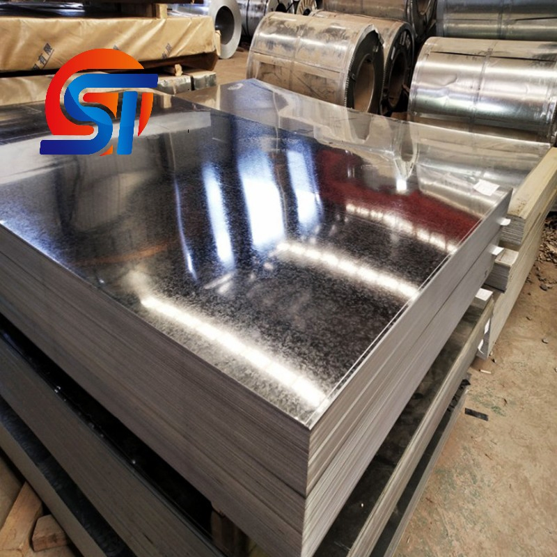 Galvanized Sheet, Zinc Coating 30 - 280g, Thickness 0.2mm - 1.2mm Galvanized Steel Sheet