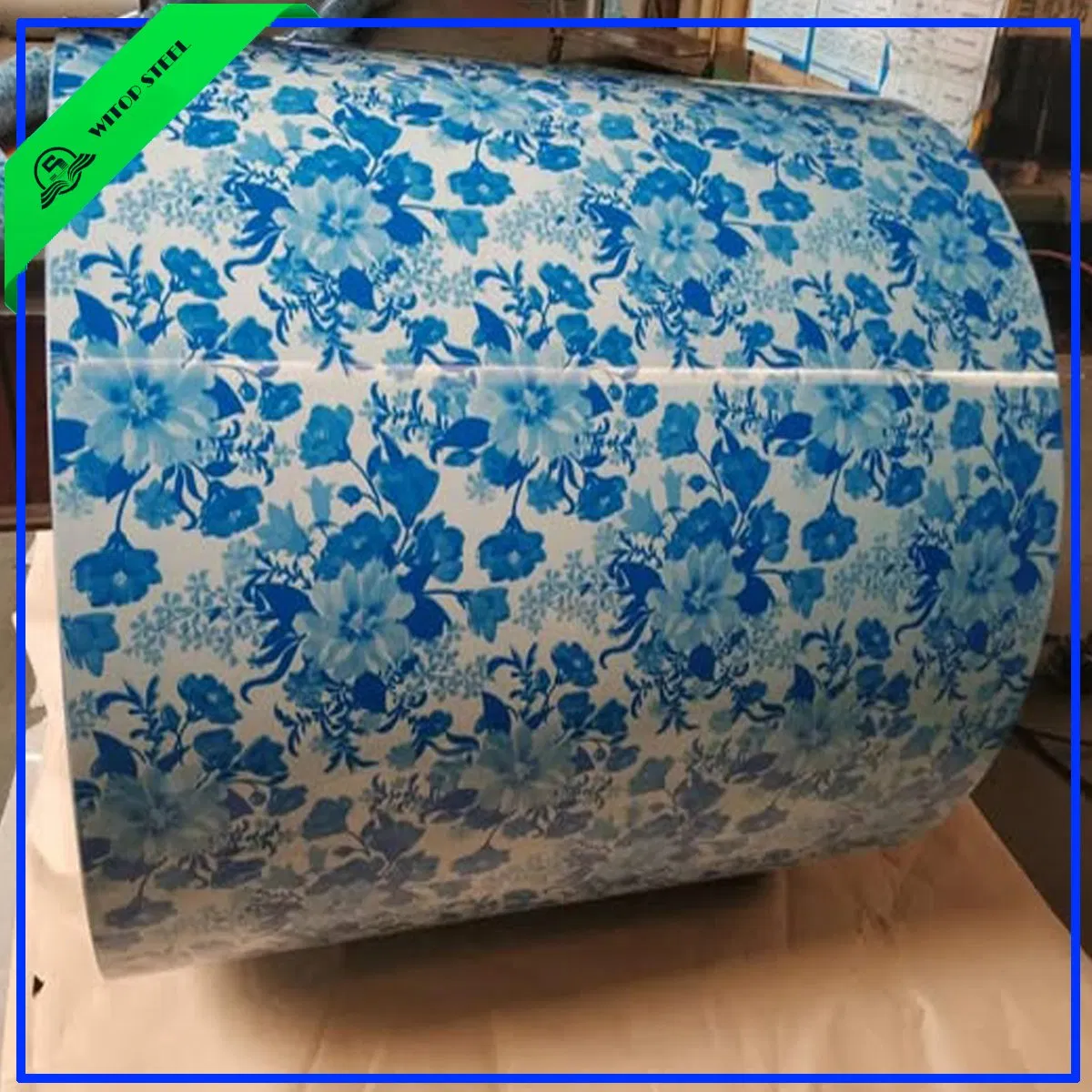 New Design Flower Pattern Color Coated Prepainted Galvanized Steel Coil for PPGI PPGL