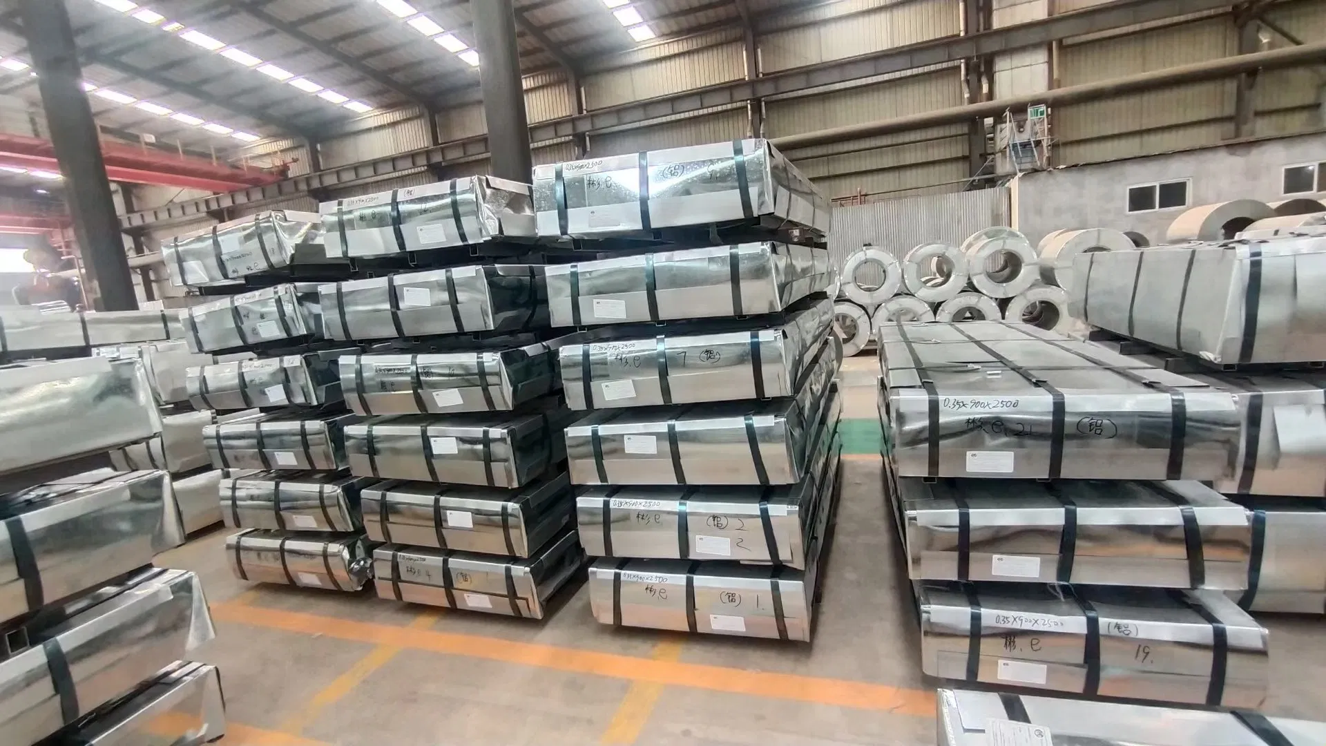 Factory Good Sale Gi Material Z50-275 Hot Dipped Galvanized Steel Coil Galvalume Steel Strip PPGI PPGL Gl Cold Rolled Steel Sheet Hot Rolled Steel Sheet