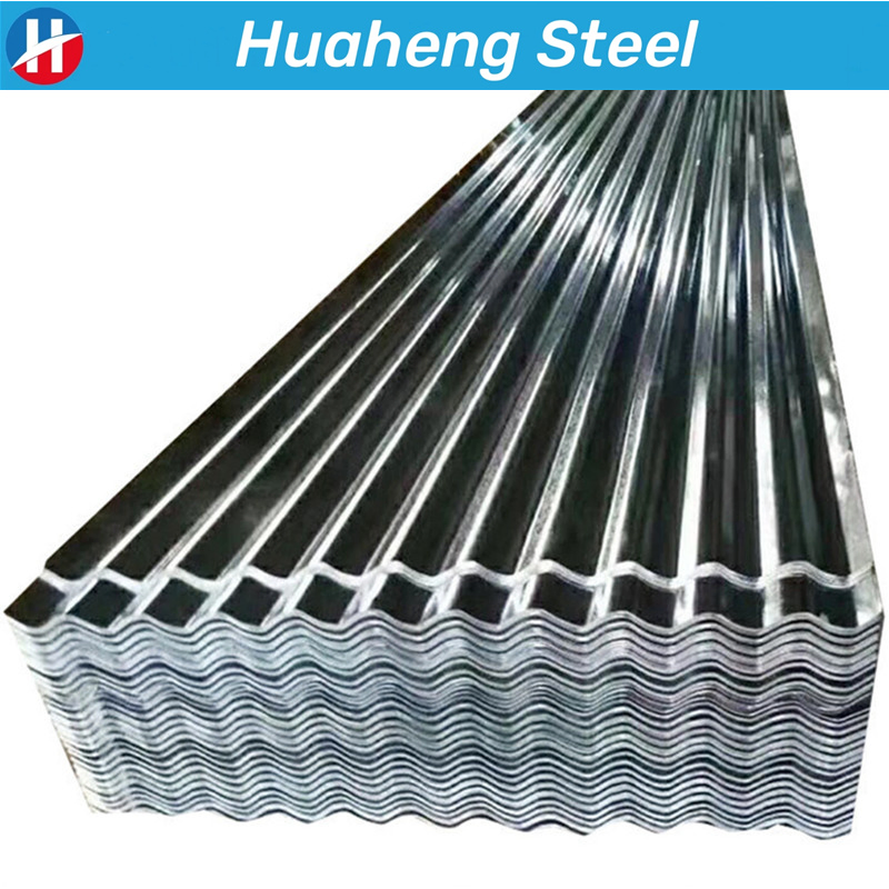 Z20g-Z275g Zero/Mini/Regular/Big Spangle Hot Dipped Gi Coated Galvanized Steel Wave Sheets Steel Sheets Corrugated Roofing Sheet for Building Material