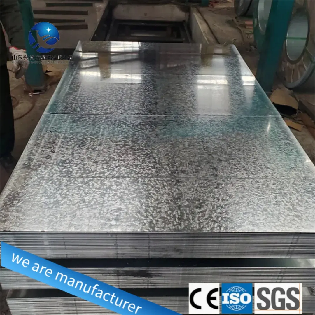 Galvanized Steel Plate 5mm Dx51d Z275 Galvanized Steel Sheet for Decoration