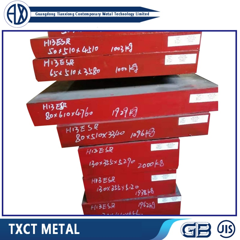 1.2344 H13 Hot Work Steel SKD61 8407 ESR Tool and Die Flat Alloy Steel Round Bar