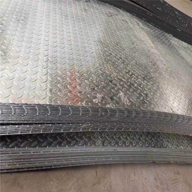 Hx340lad Z100MB Z40 0.5mm Thickness Galvanized Steel Checkered Sheet