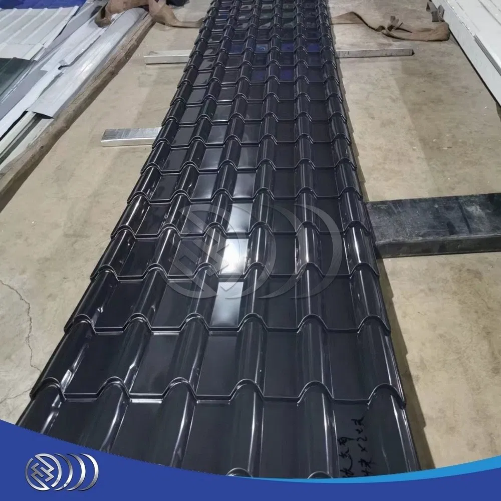 Strong and Lightweight Corrugated Steel Roofing Sheet - 0.5mm Thickness Sheet for Temporary Structures in Thailand