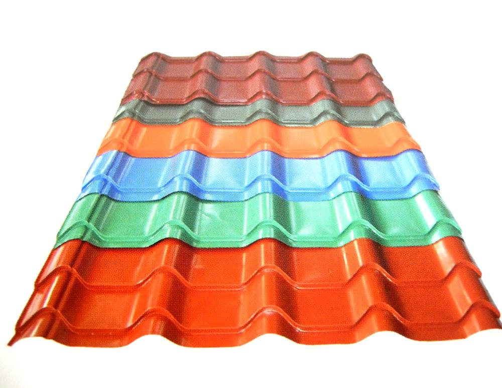 Galvanized Steel Roofing Sheet Colored PPGI Customized Size