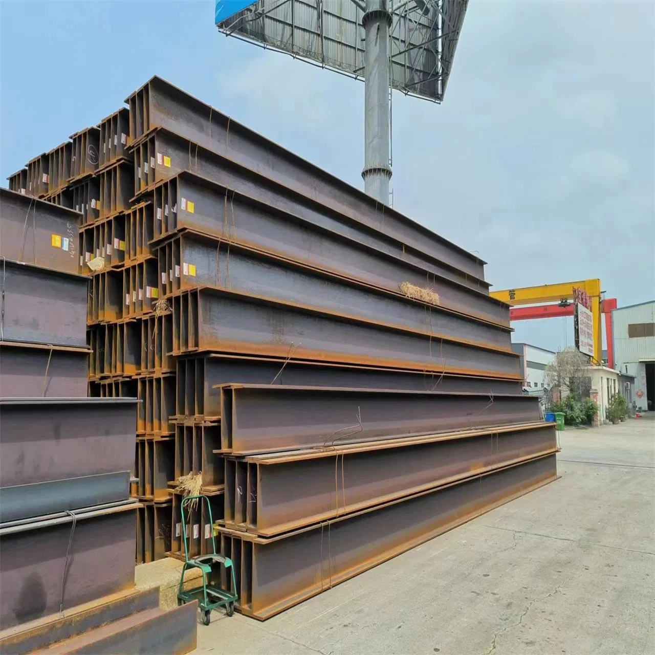 Structural Steel Beams Standard Size Galvanized H-Beam Price Per Meter H Iron Beam