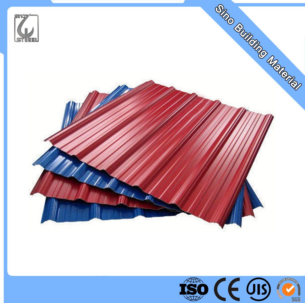 Corrugated Sheet PPGI Sheet Roof Zinc Colored Galvanized Steel Sheet