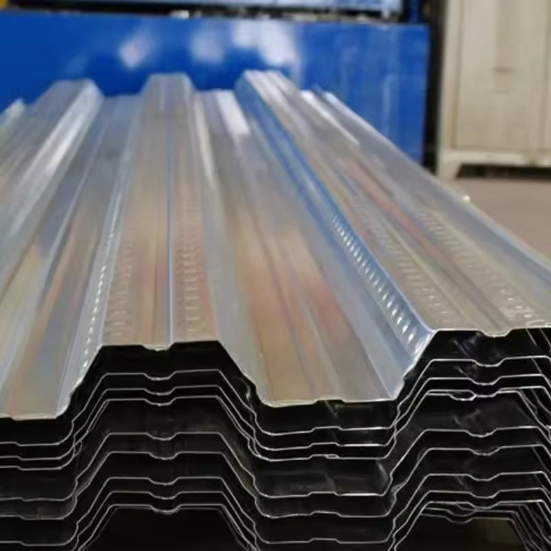 0.12mm 0.15mm Galvanized Corrugated Steel Sheet Roofing Decking Galvanized Metal Floor Decking Sheet