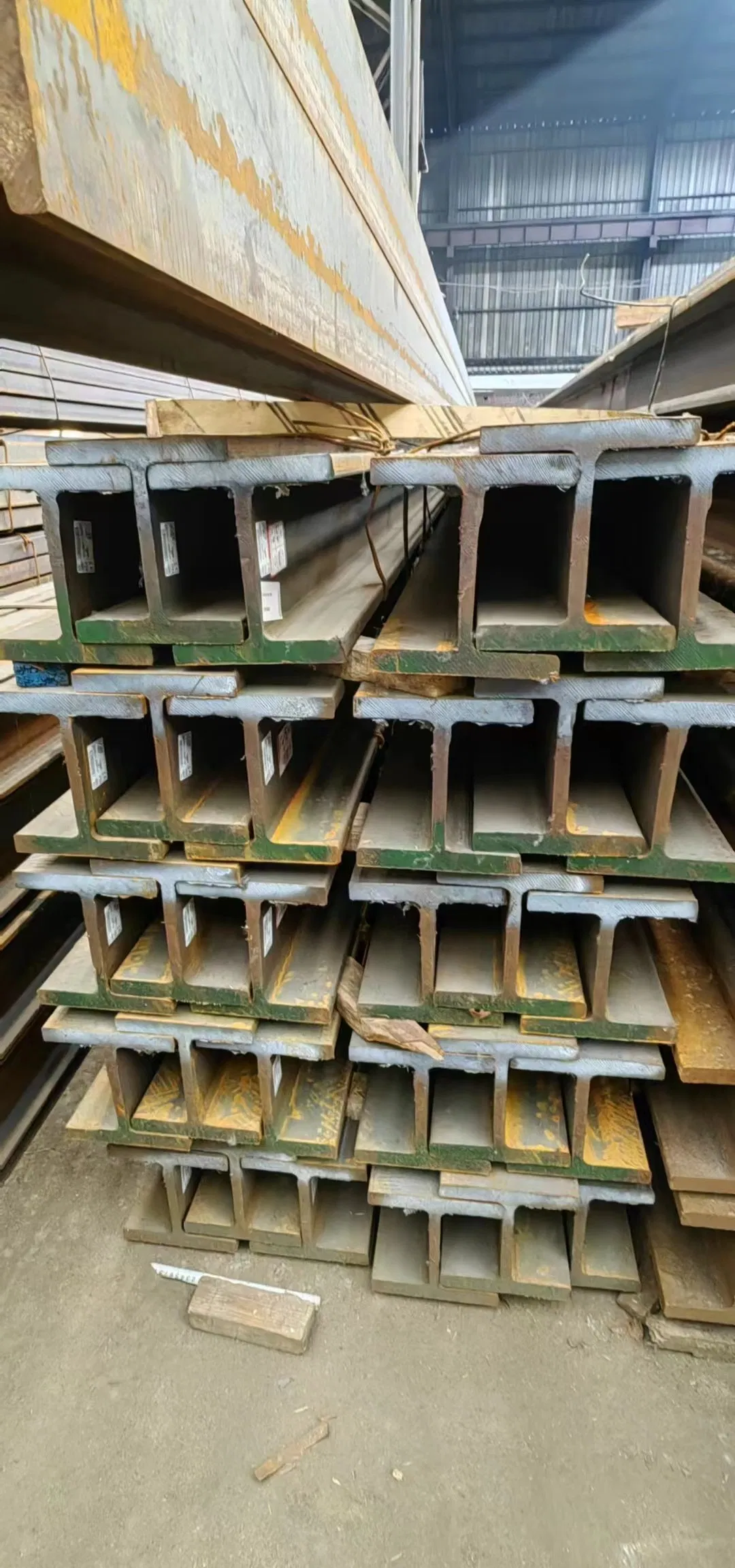 S235 S275 S355 A36 A572 G50 G60 etc 350*200 H Beam I Beam Carbon Steel Beam Ipe Upe Hea Heb Carbon Ms Steel I Beams