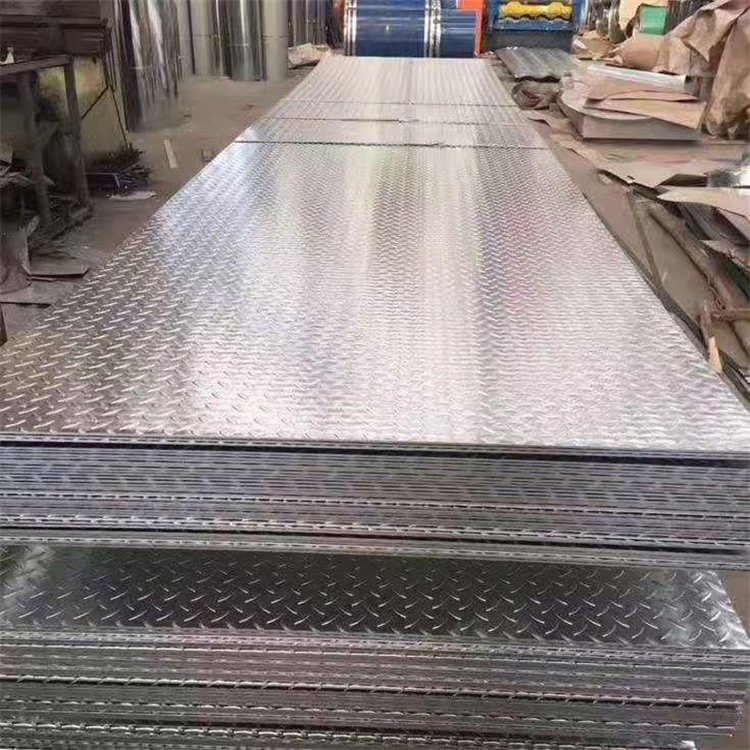 Hx340lad Z100MB Z40 0.5mm Thickness Galvanized Steel Checkered Sheet