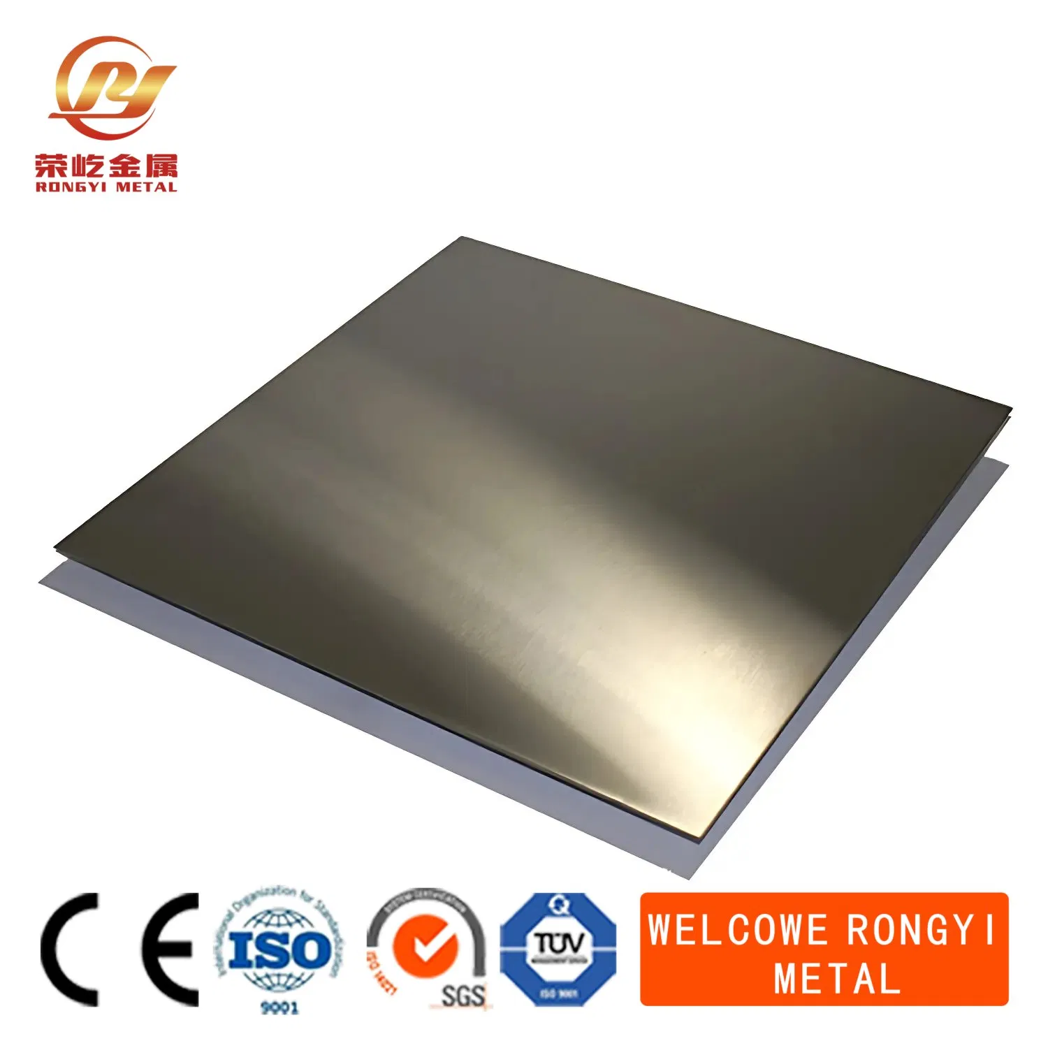 Stainless Steel Plate/Sheet in 201/304/316L Available in Hot/Cold Rolled