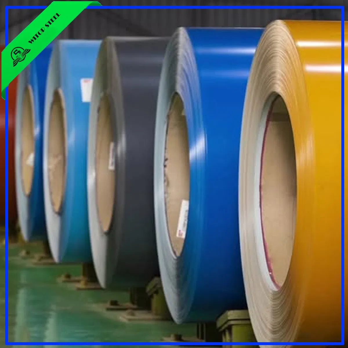 New Design Flower Pattern Color Coated Prepainted Galvanized Steel Coil for PPGI PPGL