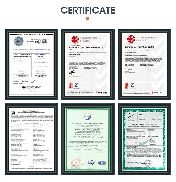 Certifications
