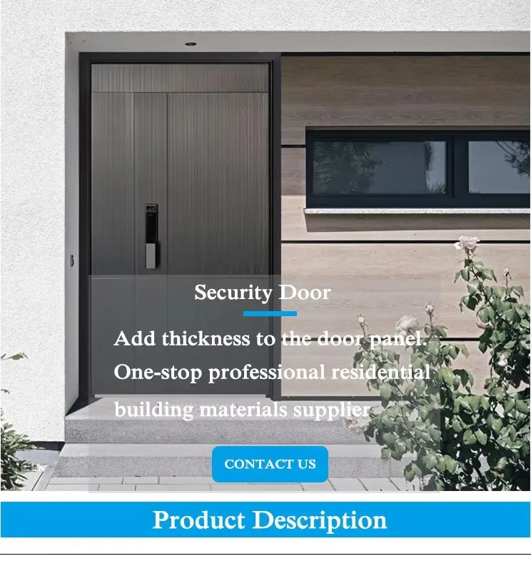 Modern Fire-Rated Steel Door