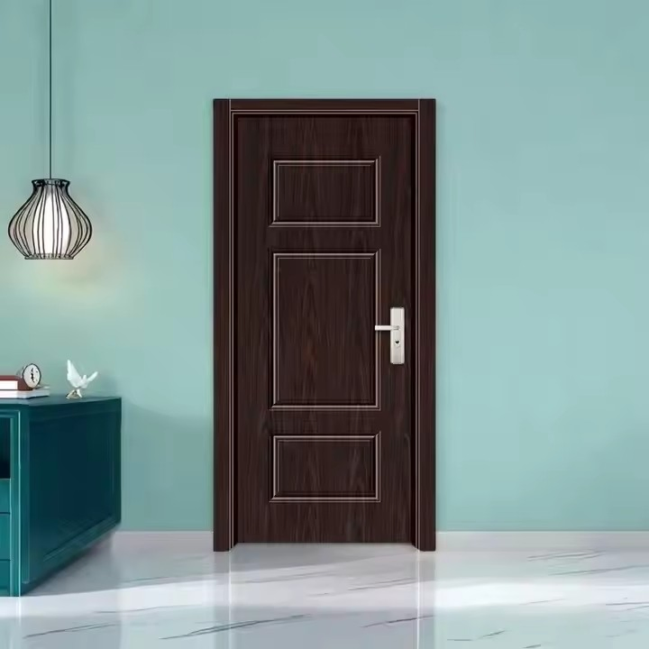 Modern Design Fire-Rated Wrought Iron Steel Door Double Exterior Entrance Security Main Gate for Hotels Fireproof Exterior Door