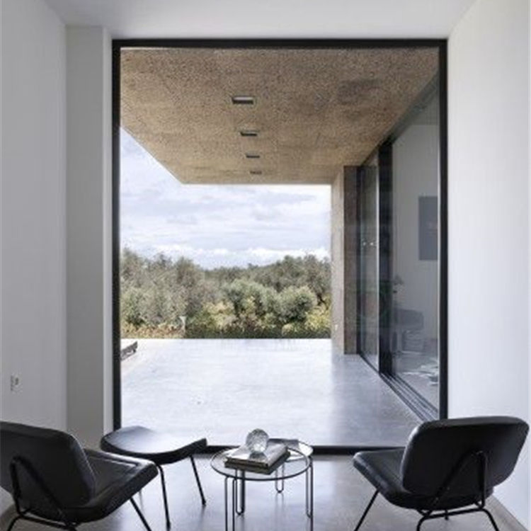 Big View Double Glazed Aluminum Fixed Glass Window